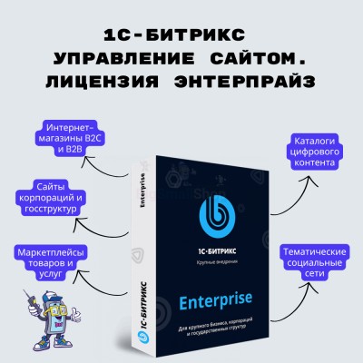 1С-Битрикс: Управление сайтом. Лицензия Энтерпрайз - купить в Круше